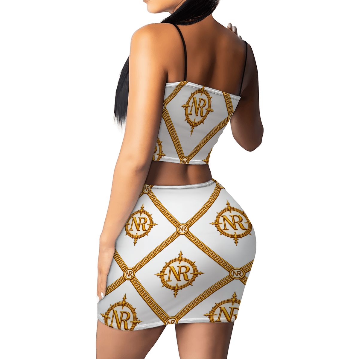 NR Crop Tank Top  Mini Skirt NO RODENTS LUXURY