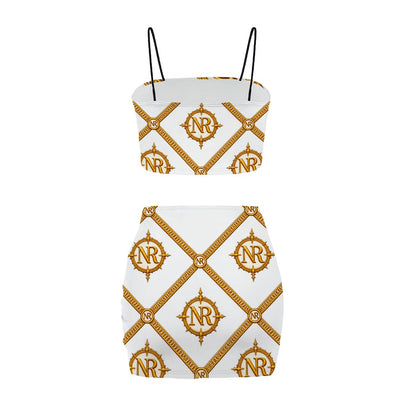 NR Crop Tank Top  Mini Skirt NO RODENTS LUXURY