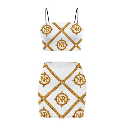 NR Crop Tank Top  Mini Skirt NO RODENTS LUXURY