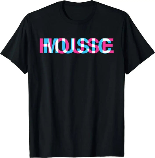 Graphic T Shirts Shirts for Men Kids Tops Camisas House Music Glitch Optical Illusion - EDM Rave DJ T-Shirt Oversized T Shirt NO RODENTS LUXURY