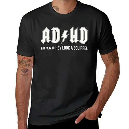 AD HD T-Shirt graphics vintage boys animal print oversized t shirts for men NO RODENTS LUXURY