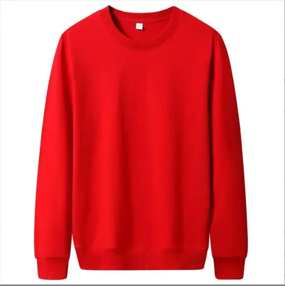 Men's Fashionable Thin Solid Color Pullover Hoodie for Autumn Casual Street Style Ideal Wear NO RODENTS LUXURY