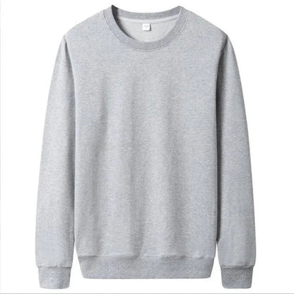 Men's Fashionable Thin Solid Color Pullover Hoodie for Autumn Casual Street Style Ideal Wear NO RODENTS LUXURY