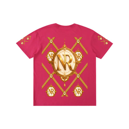 Luxury Streetwear Graphic T-Shirt | Ornate Gold Chain Design | No Rodents Luxury ODMPOD