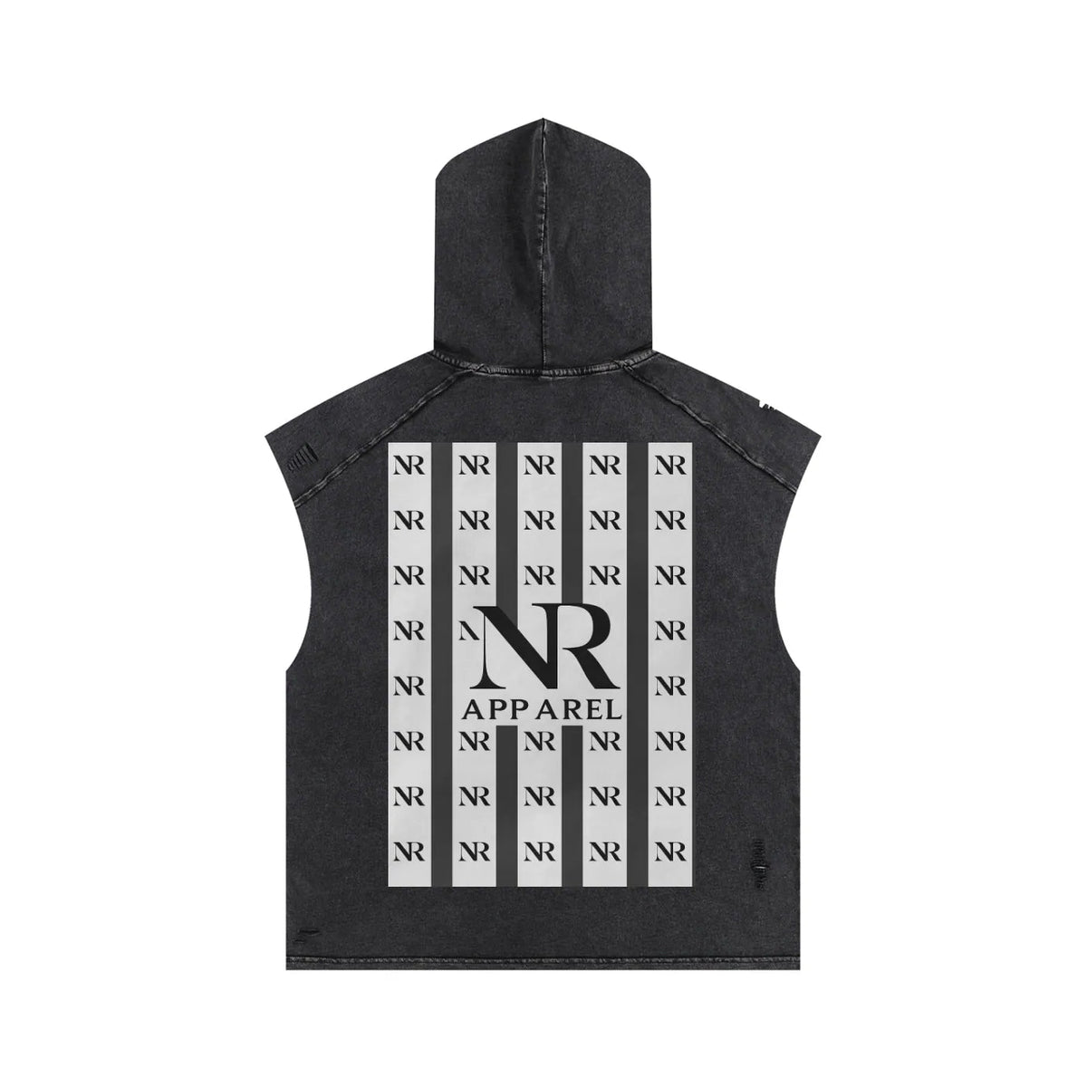 NRVSnow Washed Boxy Hooded Tank Top ODMPOD