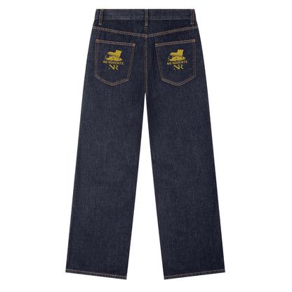 No Rodents Heavyweight Straight Leg Denim Jeans ODMPOD